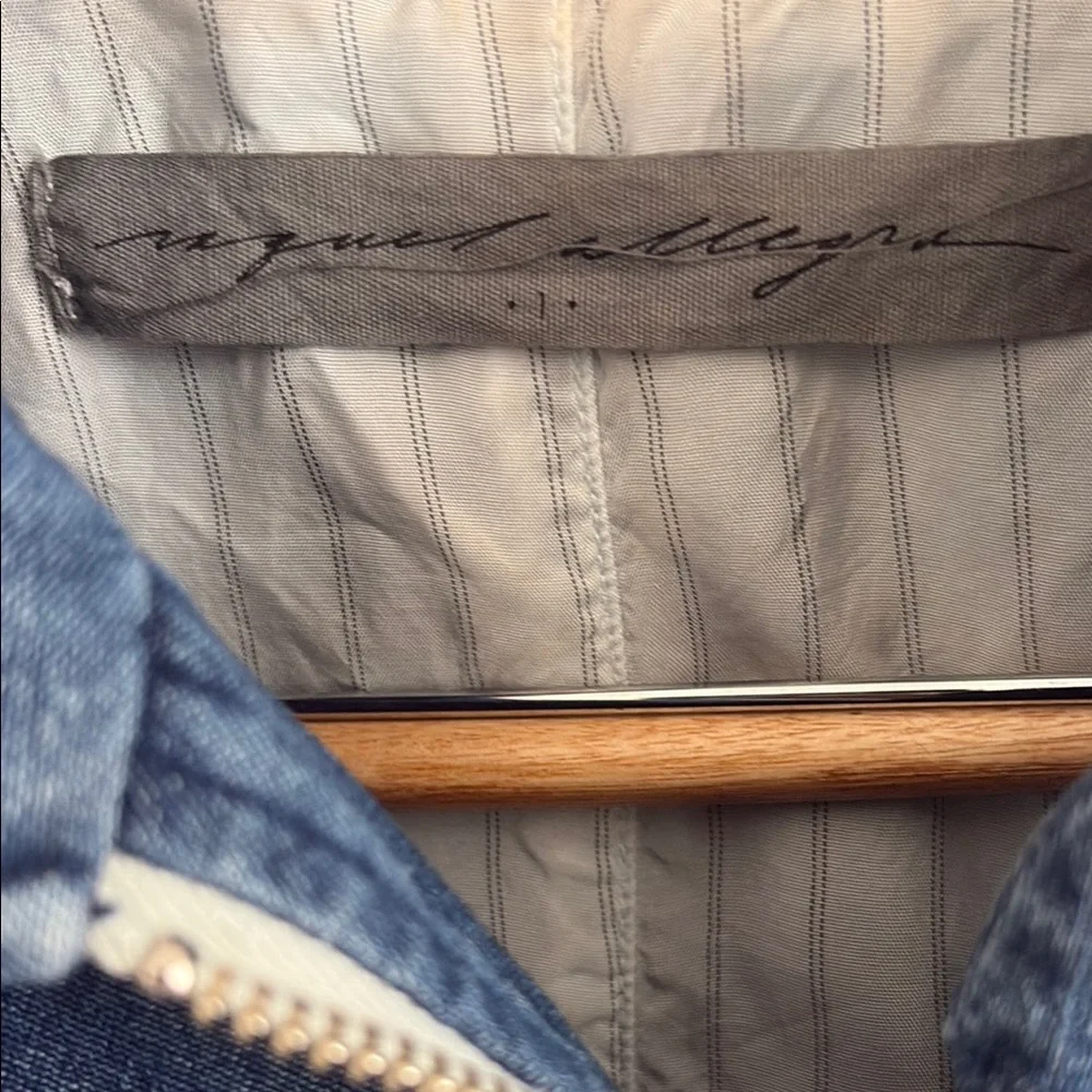 Raquel Allegra Blue Jean Jacket - Picture 3 of 10